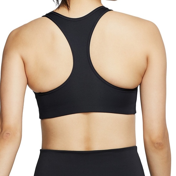 Black Dri-FIT Swoosh Sports Bra - Picture 2 of 4